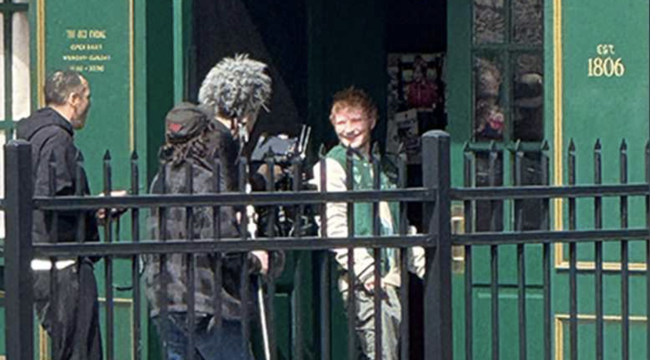 Ed Sheeran Brings the Vibes with Surprise Pop-Up Pub in Massachusetts