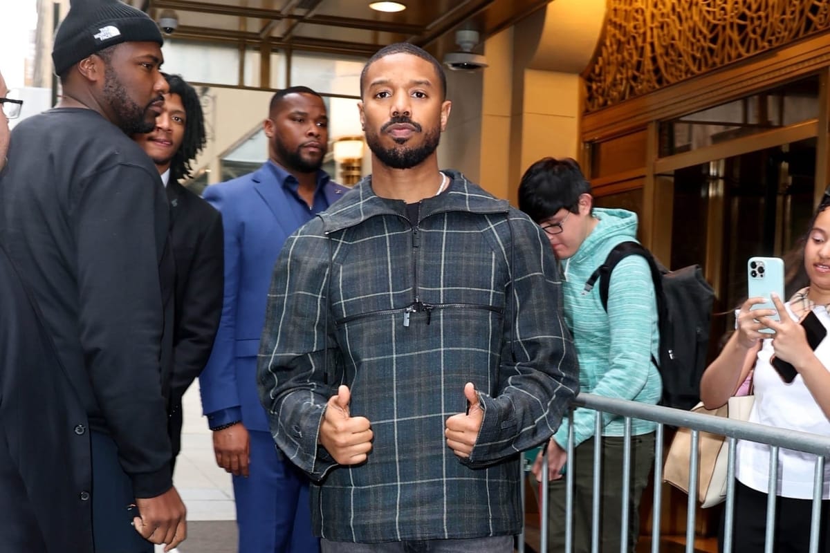 Michael B. Jordan Plays Twins in Creepy New Horror Flick ‘Sinners’ — And Yes, He Still Found Time to Look Hot in NYC