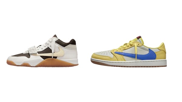 Travis Scott X Jordan Jumpman Jack “SAIL” + Travis Scott x Air Jordan 1 Low OG ‘Canary,’ RELEASES APRIL 2024